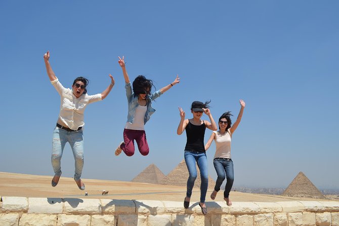 Cairo Day Tour to Giza including Nile Dinner Cruise and Lunch - The Great Pyramid and Sphinx: your first major stop