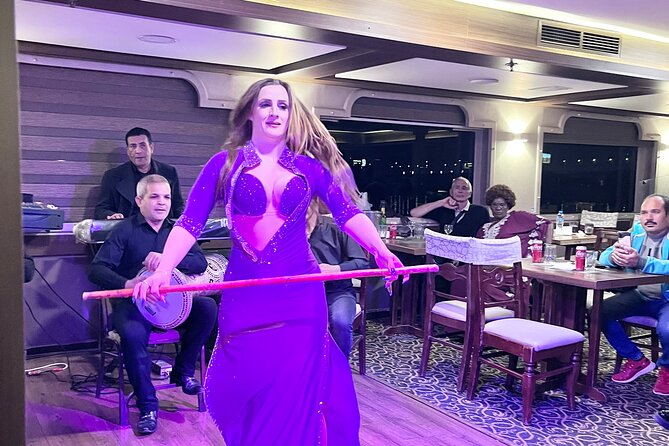 Cairo dinner cruise in Nile River ,Belly Dance and Tanura Show - What dinner includes, and what to expect from the buffet