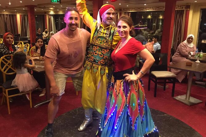 Cairo Dinner Cruise in Nile River With Belly Dancer & Tanora show - Private transport is the strongest practical feature