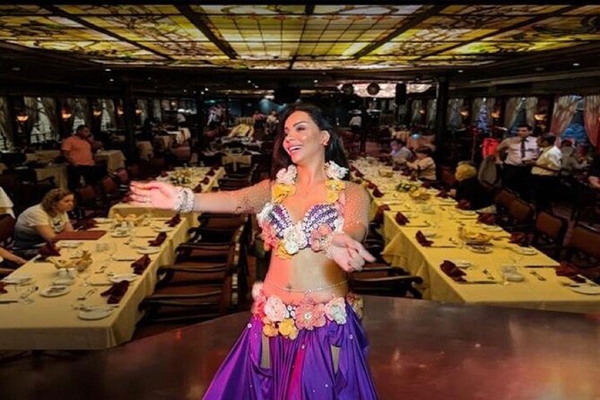 Cairo Dinner Cruise in Nile River with Belly Dancing Show - Dinner, music, and dancing on the Nile