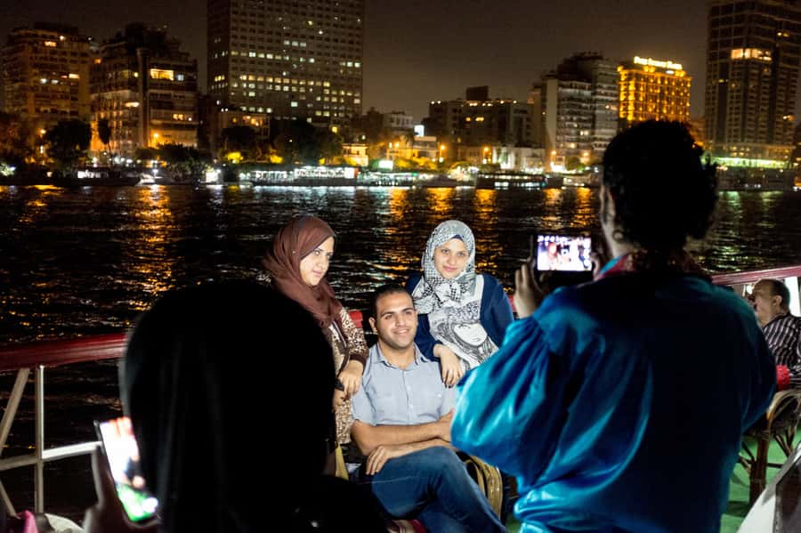 Cairo: Dinner Cruise on the Nile River - Seeing Cairo from the water after dark