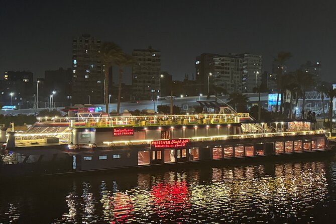 Cairo Dinner Cruise on the Nile with Pickup - Buffet dinner: convenient, varied, and not a gourmet restaurant