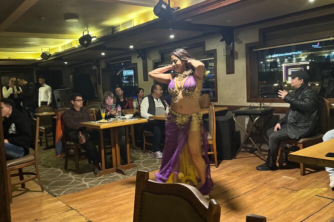 Cairo Dinner Cruise on the Nile with Pickup - Belly dancing, Tanoura, and live music