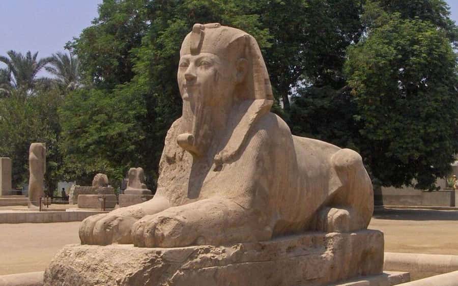 Cairo : Sakkara, Memphis ,Dahshur and Nile dinner cruise - Memphis and the remains of Egypt’s first capital