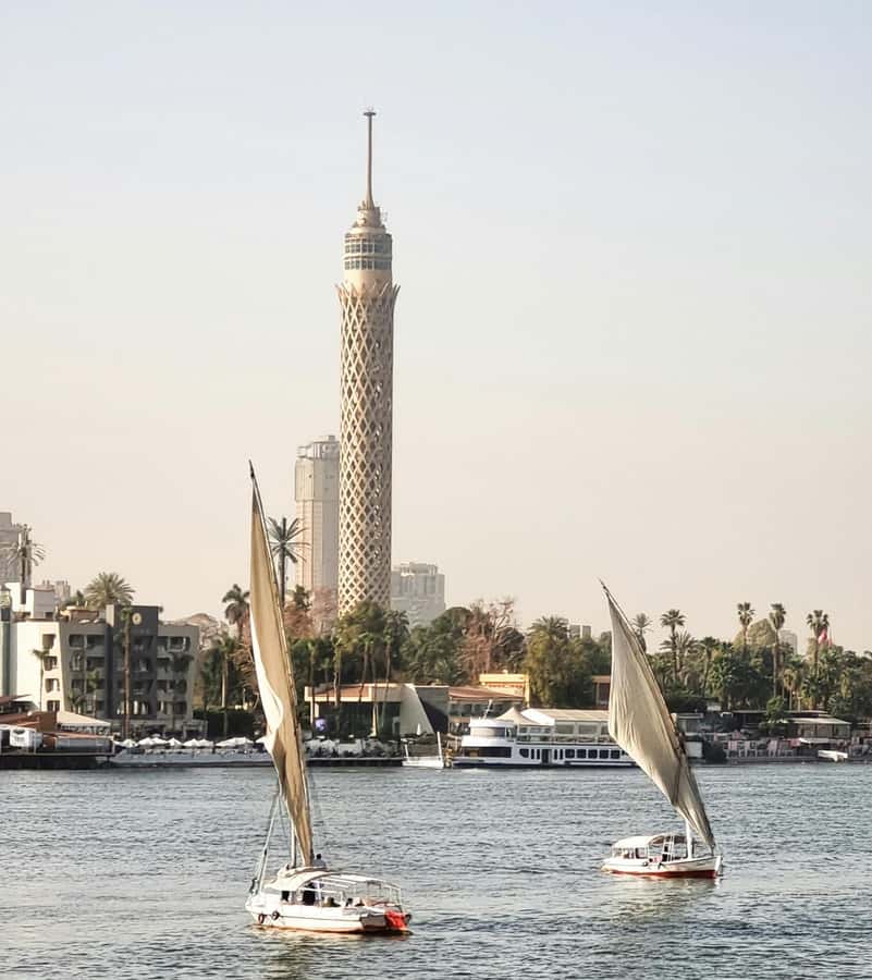 Cairo: Sunset Cairo Tower Tour With Nile River Dinner Cruise - Boarding the Nile Dinner Cruise