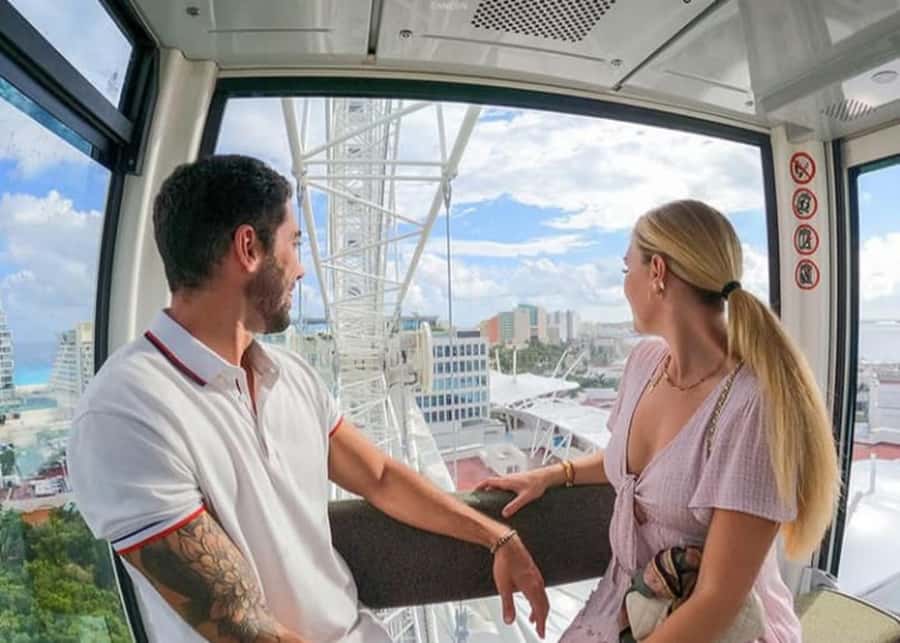 Cancún: Columbus Dinner Cruise and Sky Wheel Pass Go - What the Sky Wheel Pass GO adds