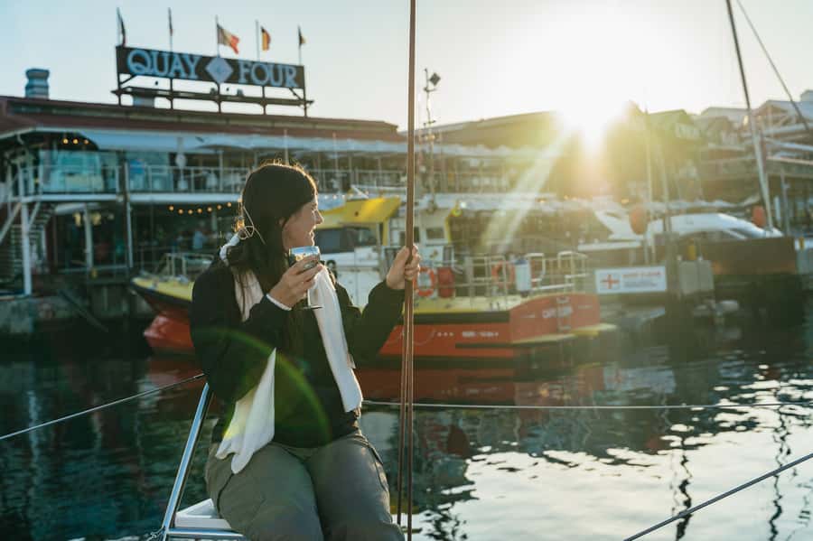 Cape Town: Sunset Champagne Cruise and 3-Course Dinner - Ninety minutes on Table Bay