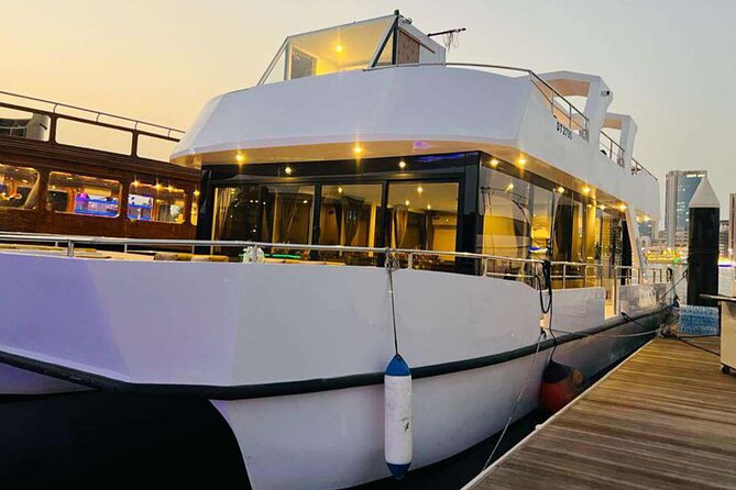 Catamaran Cruise with Dinner at Al Jaddaf Dubai - Key points at a glance