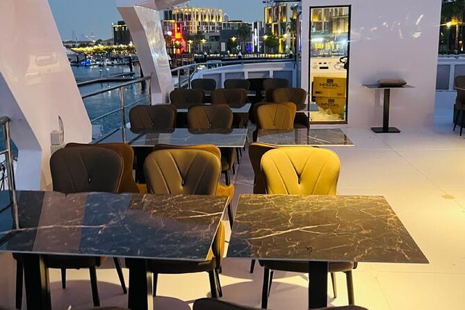 Catamaran Cruise with Dinner at Al Jaddaf Waterfront Dubai - Tanura, Horse Dancing, and Music