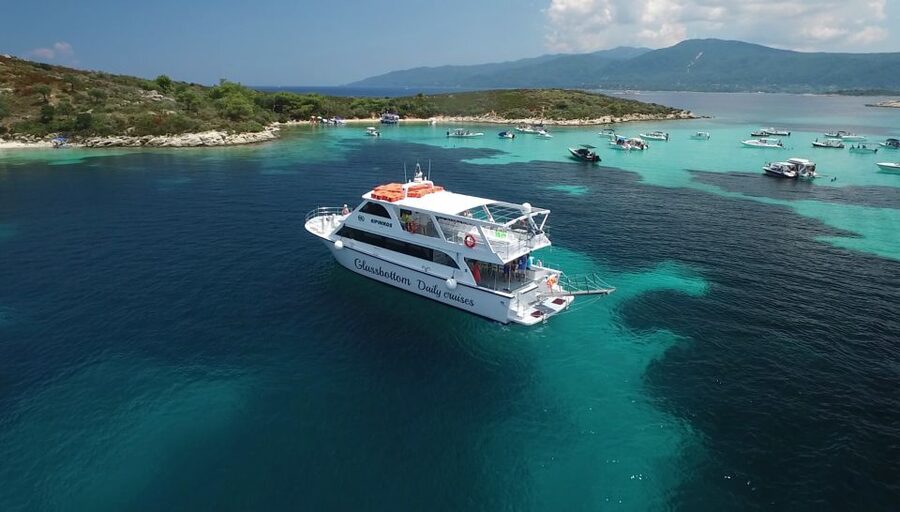 Chalkidiki: Blue Lagoon & Ammouliani Island Cruise & Lunch - Alikes Beach and Ammouliani Island