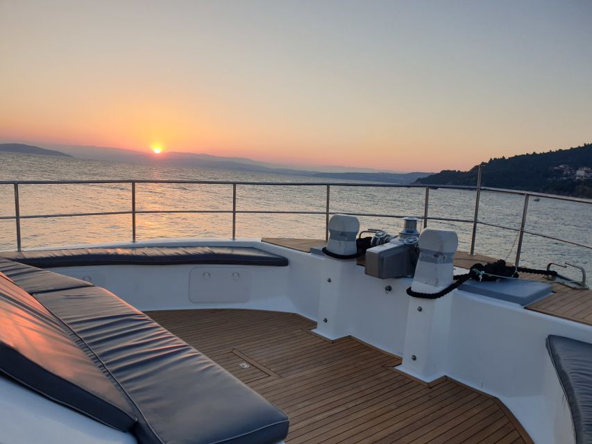 Chalkidiki: Blue Lagoon & Ammouliani Island Cruise & Lunch - Weather, route changes, and timing