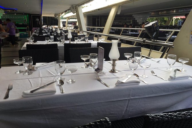 Chao Phraya River Dinner Cruise - The buffet: convenient, varied, and uneven