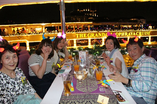 Chaophraya Cruise Dinner Cruise Along With Chao Phraya River Bangkok - The Grand Palace from the Chao Phraya