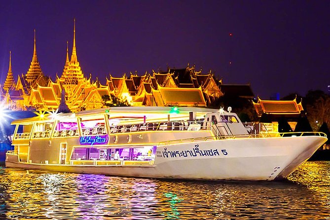Chaophraya Princess Dinner Cruise in Bangkok with Hotel Pickup - The two-hour cruise and the changing city view