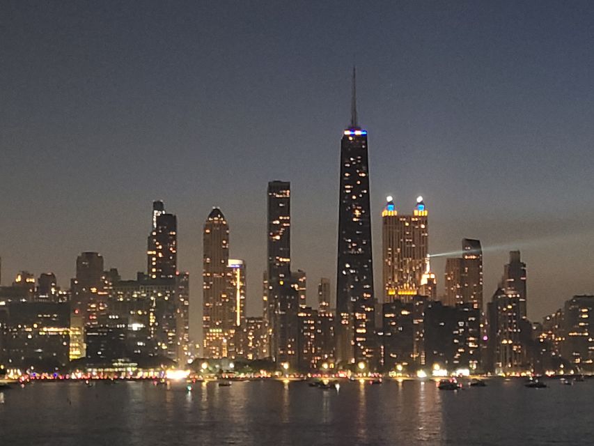 Chicago: Christmas Eve Lake Michigan Gourmet Dinner Cruise - DJ music, dancing, and the mood onboard