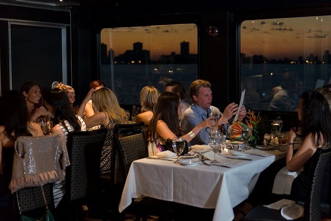 Chicago Premier Dinner Cruise on Lake Michigan - DJ music, dancing, and the fireworks upgrade