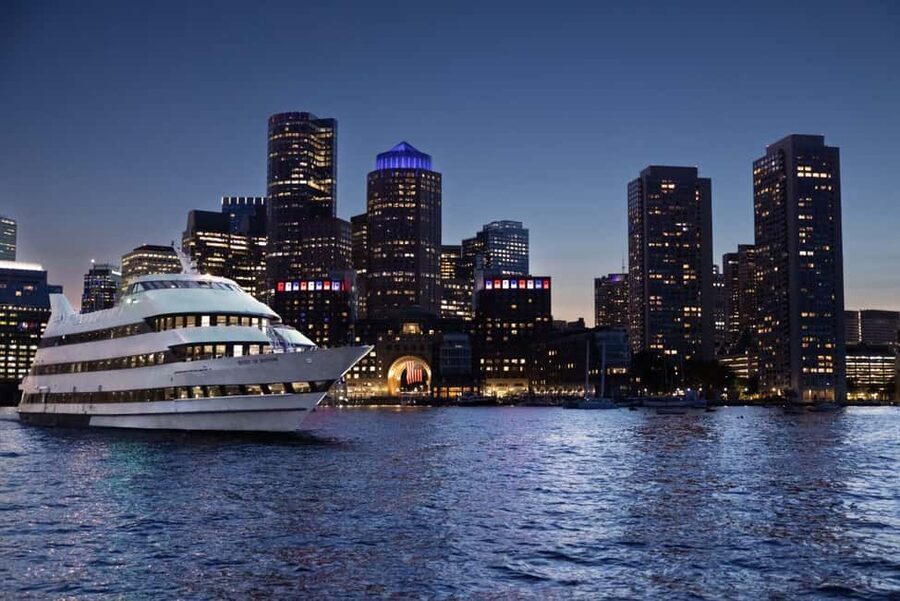 City Cruises Boston: Harbor Buffet Lunch or Dinner Cruise - Boarding at Commonwealth Pier beside the Seaport