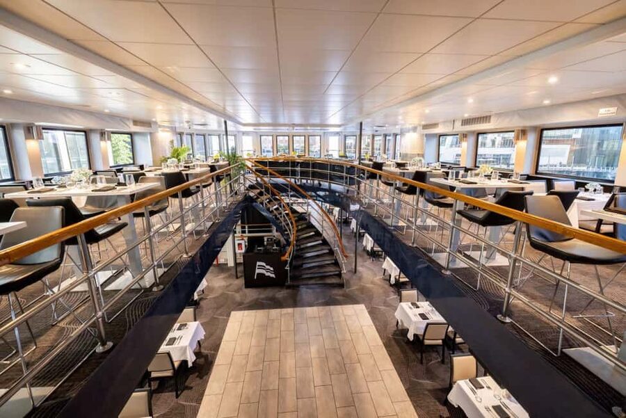 City Cruises Boston: Harbor Buffet Lunch or Dinner Cruise - The upper deck is where the cruise comes alive