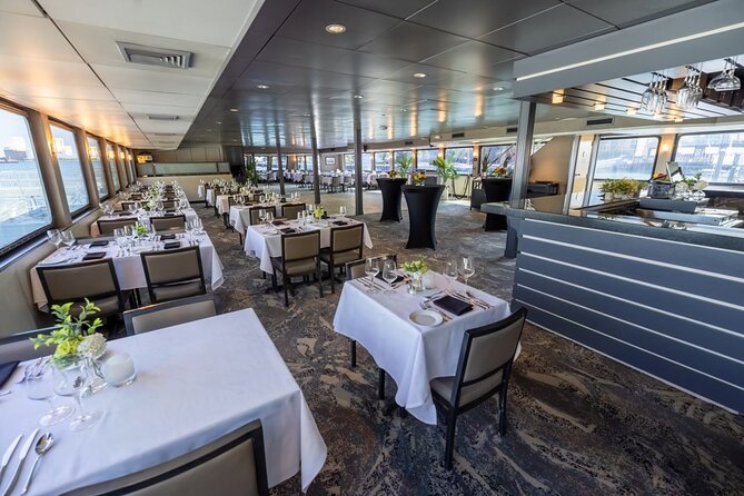 City Cruises Boston Premier Brunch Cruise on Odyssey - A Boston brunch with the city moving past your window