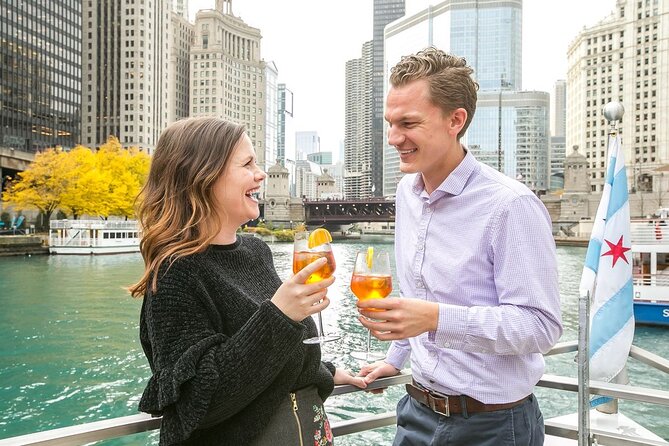 City Cruises Chicago: River Architectural Lunch Cruise - Glass Walls, Outdoor Views, and Weather