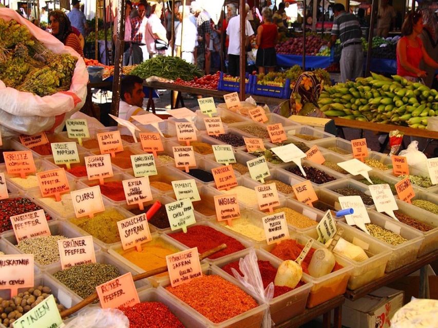 City of Side: Manavgat River Boat Lunch Cruise & Bazaar Tour - What the multilingual guide adds