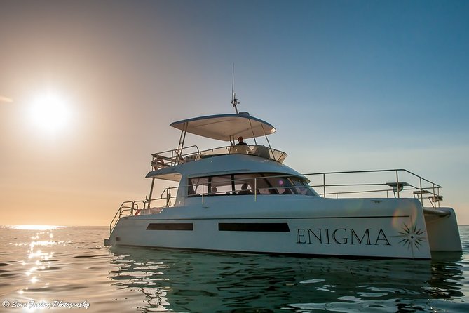 Cruise and Dine Dinner / Cape Town: Sunset Champagne Cruise and 3-Course Dinner - Two glasses of sparkling wine and a lively deck