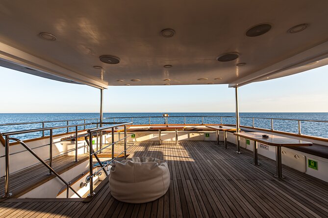 Cruise with lunch & Swimming Stops on Ayia Napa's biggest boat - Sea Caves and Cape Greco View Point
