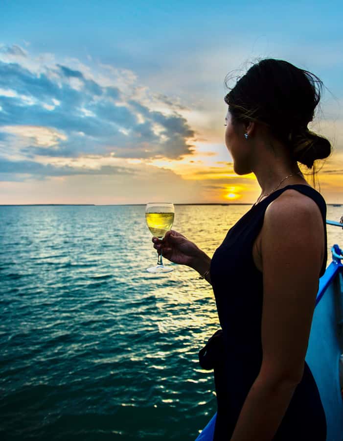 Darwin: Signature four course Sunset Dinner Cruise - Four courses and local seafood on the menu
