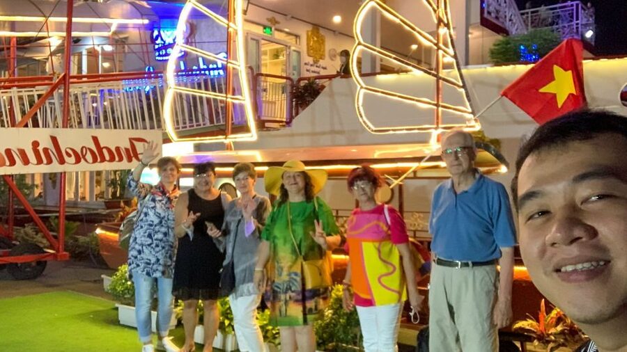 Deluxe Dining Cruise by DeluxeGroupTours - From central Ho Chi Minh City to Nha Rong harbor