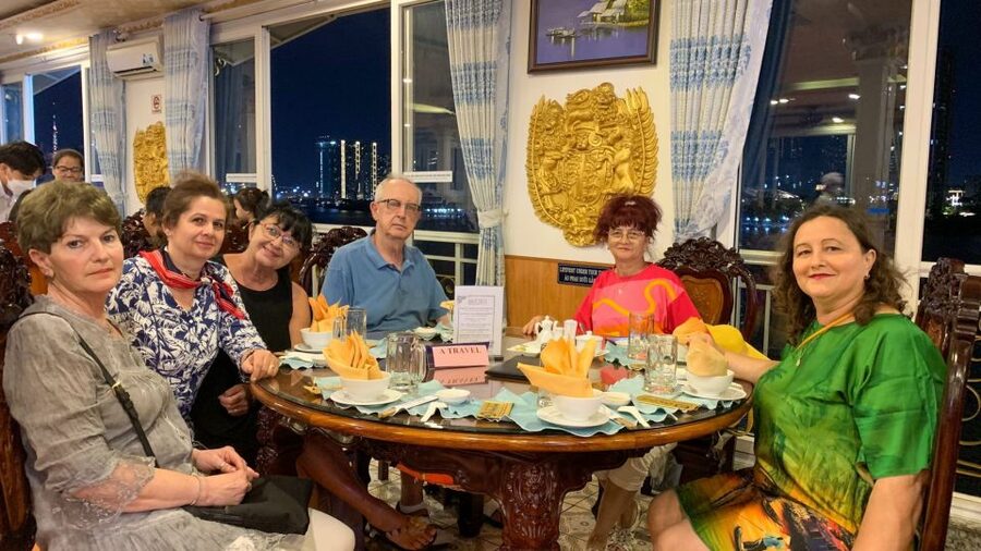 Deluxe Dining Cruise by DeluxeGroupTours - The 1.5-hour cruise along the Saigon River
