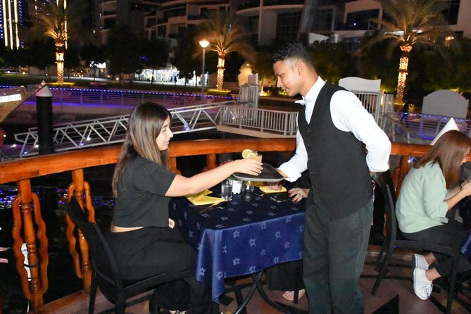 Dinner Cruise Marina with Transfers - Dinner and the live Arabic dance show