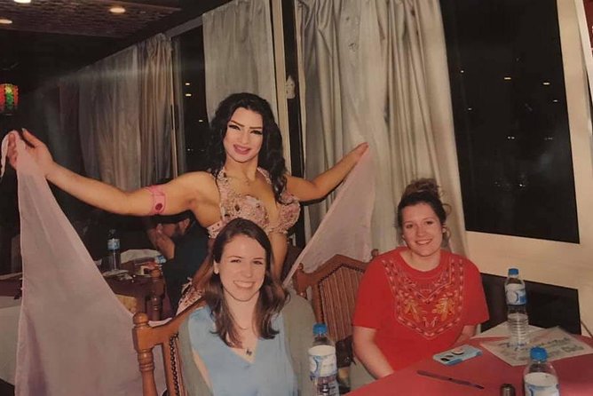 Dinner cruise on the Nile river in Cairo and belly dance show - From your Cairo hotel to the river