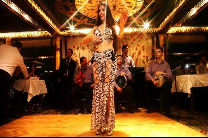 Dinner Cruise on the Nile River with Buffet, Cultural Show and Private Transfer in Cairo - Belly dancing and the whirling tanoura show