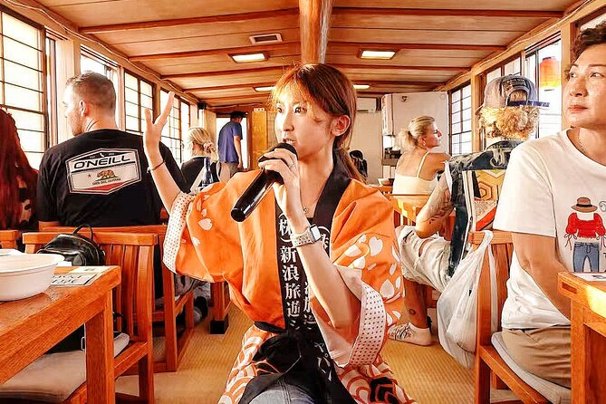 Dinner Cruise with Show, Beef Sukiyaki, Drink, Tokyo Tower Option - Rainbow Bridge After Dark