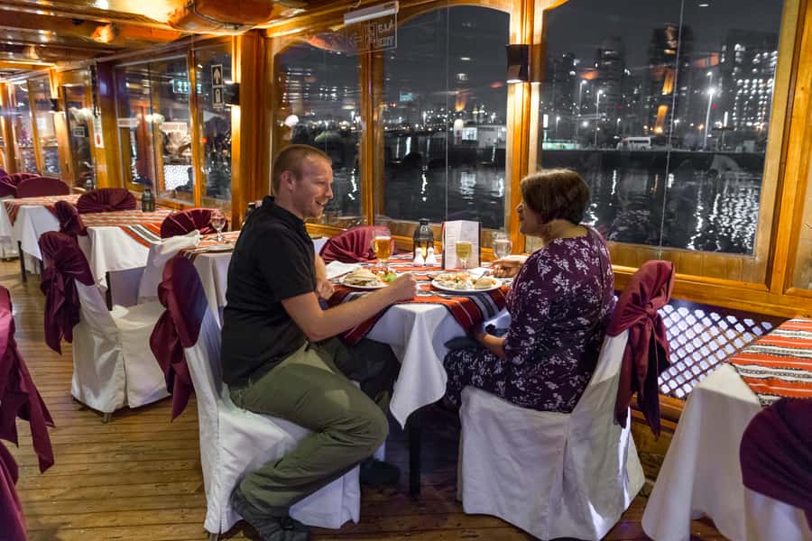 Dubai: 2-Hour Evening Dhow Cruise and Dinner - How much value do you get for $80?