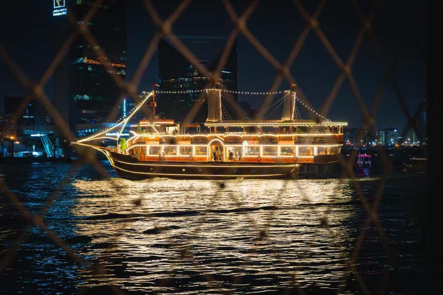 Dubai: Al Seef Largest Dhow Dinner Cruise with Live Show - Key Points Before You Book