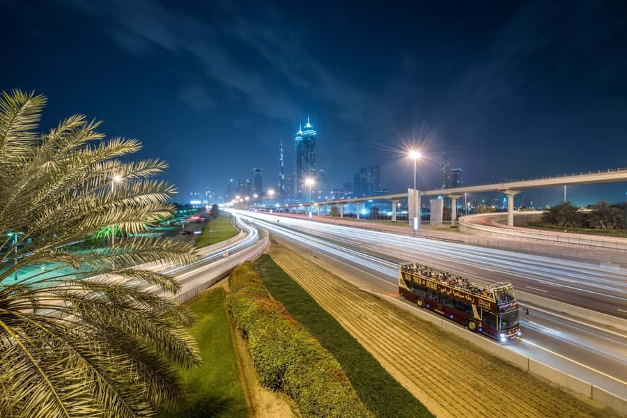 Dubai: Big Bus Panoramic Night Tour & Optional Dinner Cruise - Key points to know before booking