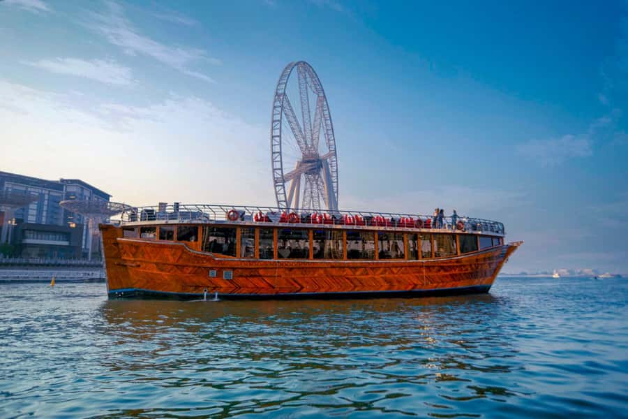 Dubai: Big Bus Panoramic Night Tour & Optional Dinner Cruise - Starting at Dubai Mall and Sheikh Zayed Road