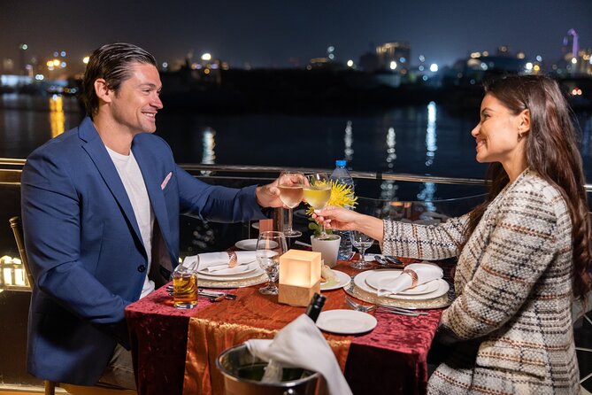 Dubai Canal Dinner Cruise with La Perle Show Tickets Combo - Moving from boat to theater
