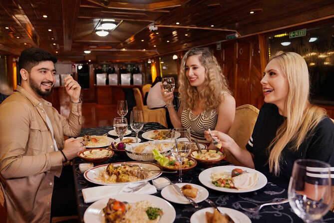 Dubai Creek Luxury Dhow Dinner Cruise with Optional Transfer - A gentle two-hour route on Dubai Creek
