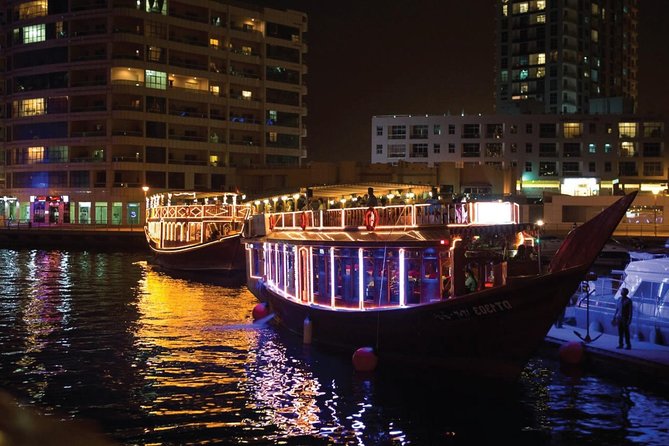 Dubai Dhow Dinner Cruise Marina with pickup drop option - Choosing Between the Upper and Lower Decks