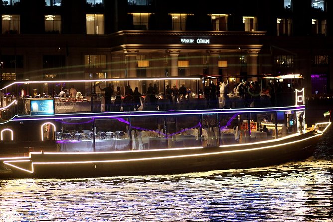 Dubai Luxury Canal Dinner Cruise with Optional Transfer - Is $69.10 good value?