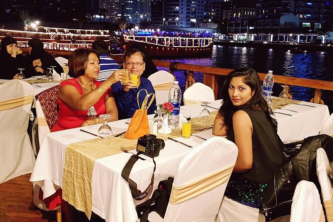 Dubai Marina Dinner Cruise - Tanoura dancing and the fire show