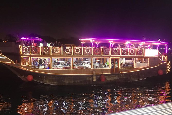 Dubai Marina Luxury Dinner Cruise with Buffet, Live Entertainment - The 90-minute or two-hour dinner sailing