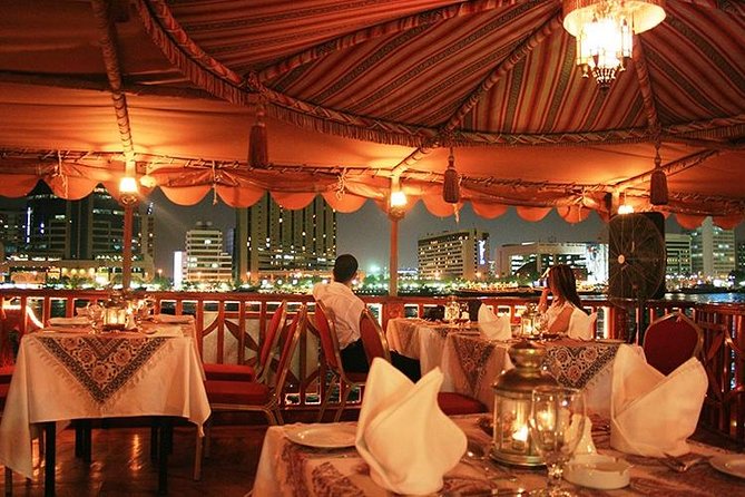 Dubai Marina Luxury Dinner Cruise with Buffet, Live Entertainment - Ain Dubai from the water