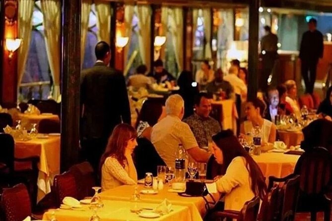 Enjoy A Dinner Cruise in Cairo Nile with unique shows (Luxury) - Boarding the boat and finding your seat