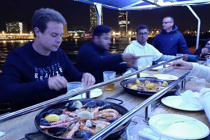Evening Cruise with Dinner and Drinks in Barcelona - Paella, music, and Port Vell