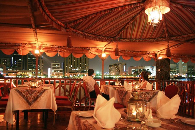 Evening Dhow Dinner Cruise in Dubai - The 1.5-hour route along Dubai Creek