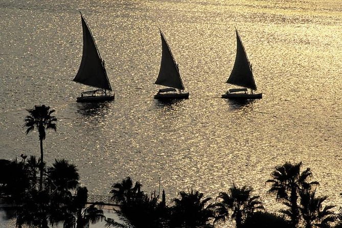 Felucca Ride on The Nile River and 4 Stars Dinner Cruise - Two Nile views in one Cairo evening