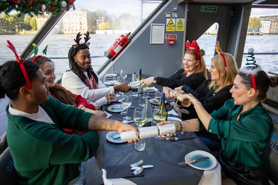 Festive London Christmas Day River Thames Lunch Cruise - Key points to know before you book